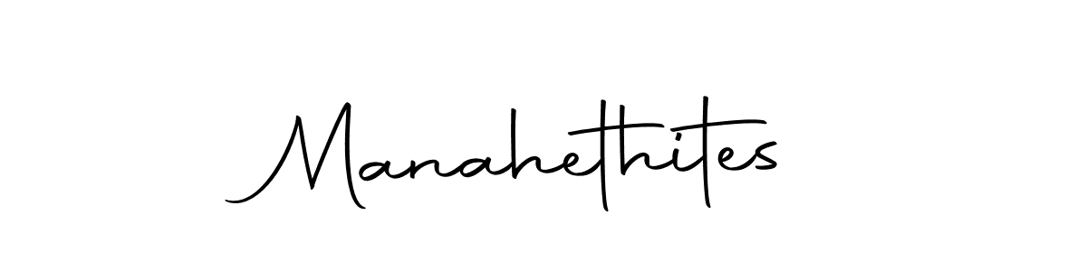 How to make Manahethites signature? Autography-DOLnW is a professional autograph style. Create handwritten signature for Manahethites name. Manahethites signature style 10 images and pictures png