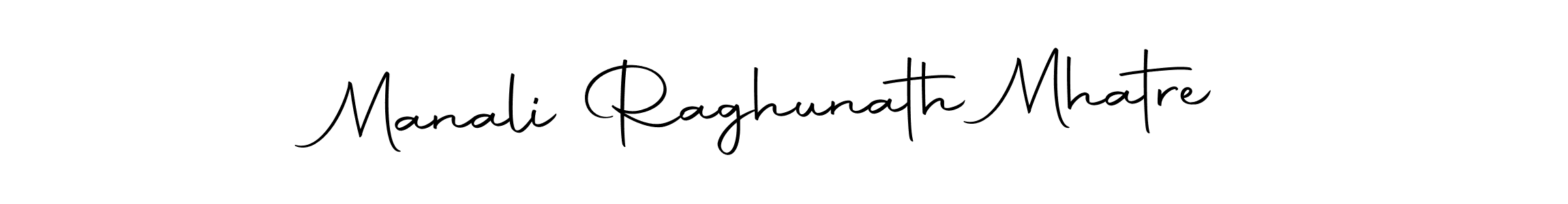 How to make Manali Raghunath Mhatre signature? Autography-DOLnW is a professional autograph style. Create handwritten signature for Manali Raghunath Mhatre name. Manali Raghunath Mhatre signature style 10 images and pictures png