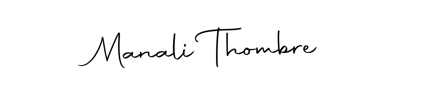 You should practise on your own different ways (Autography-DOLnW) to write your name (Manali Thombre) in signature. don't let someone else do it for you. Manali Thombre signature style 10 images and pictures png