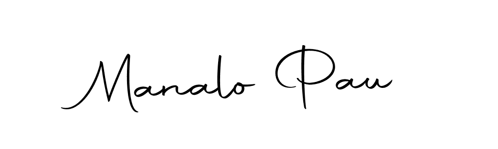 Make a beautiful signature design for name Manalo Pau. Use this online signature maker to create a handwritten signature for free. Manalo Pau signature style 10 images and pictures png