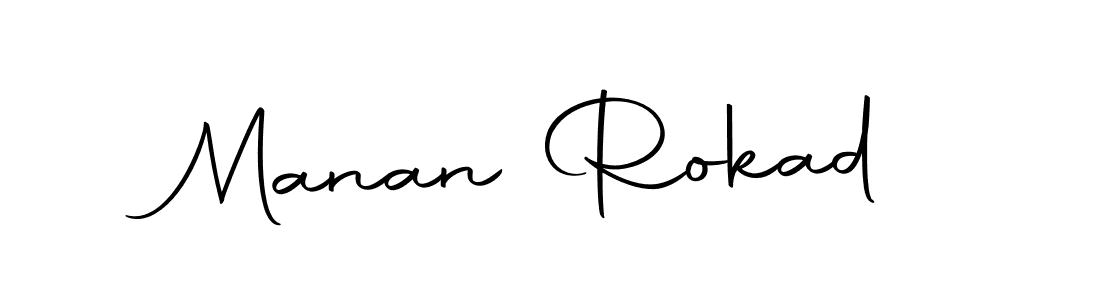 Similarly Autography-DOLnW is the best handwritten signature design. Signature creator online .You can use it as an online autograph creator for name Manan Rokad. Manan Rokad signature style 10 images and pictures png