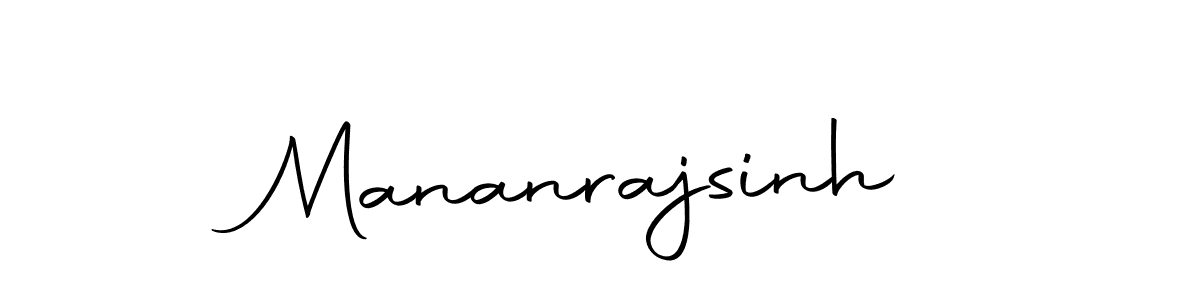Use a signature maker to create a handwritten signature online. With this signature software, you can design (Autography-DOLnW) your own signature for name Mananrajsinh. Mananrajsinh signature style 10 images and pictures png