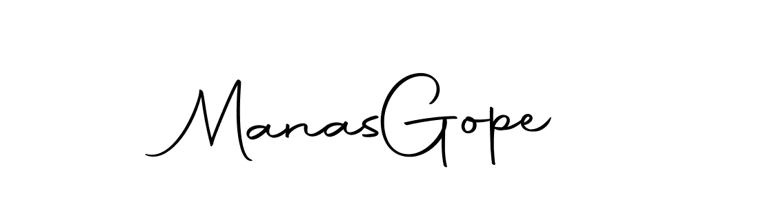 Also we have Manas  Gope name is the best signature style. Create professional handwritten signature collection using Autography-DOLnW autograph style. Manas  Gope signature style 10 images and pictures png