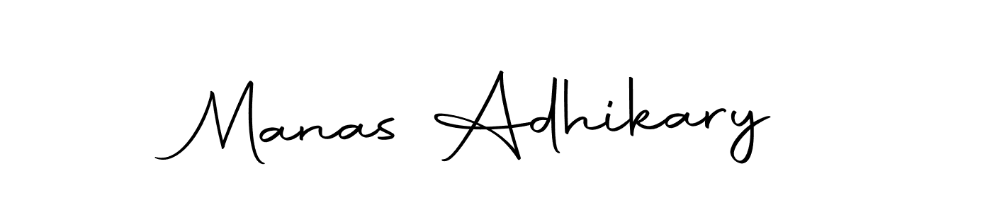 Also we have Manas Adhikary name is the best signature style. Create professional handwritten signature collection using Autography-DOLnW autograph style. Manas Adhikary signature style 10 images and pictures png