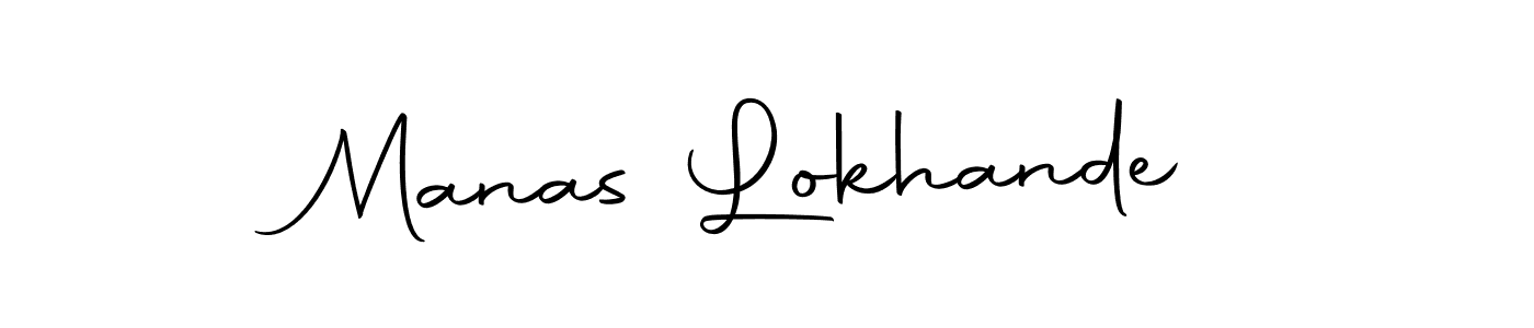 Manas Lokhande stylish signature style. Best Handwritten Sign (Autography-DOLnW) for my name. Handwritten Signature Collection Ideas for my name Manas Lokhande. Manas Lokhande signature style 10 images and pictures png