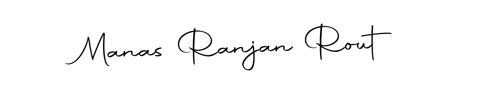 How to make Manas Ranjan Rout name signature. Use Autography-DOLnW style for creating short signs online. This is the latest handwritten sign. Manas Ranjan Rout signature style 10 images and pictures png