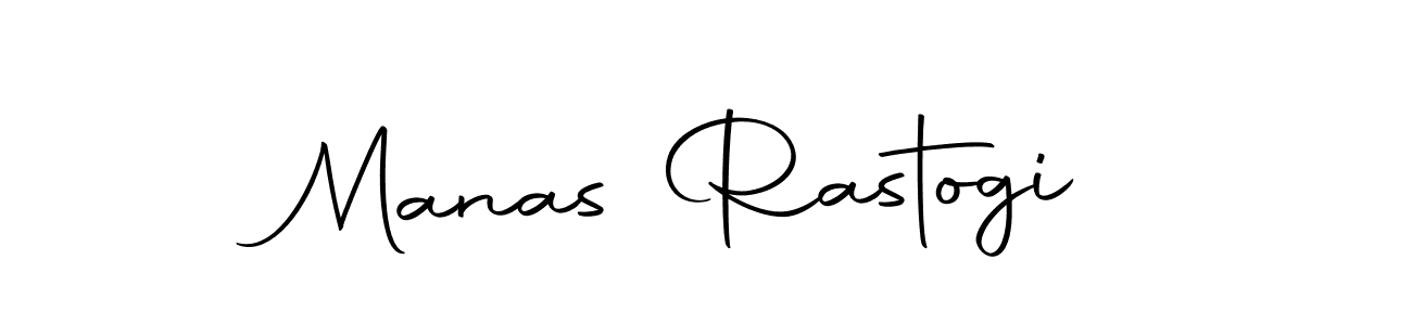 Create a beautiful signature design for name Manas Rastogi. With this signature (Autography-DOLnW) fonts, you can make a handwritten signature for free. Manas Rastogi signature style 10 images and pictures png