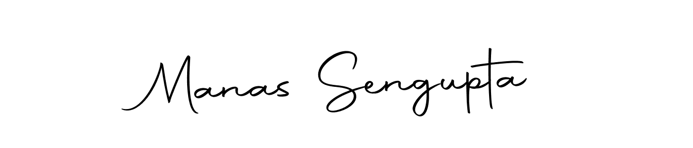 Create a beautiful signature design for name Manas Sengupta. With this signature (Autography-DOLnW) fonts, you can make a handwritten signature for free. Manas Sengupta signature style 10 images and pictures png