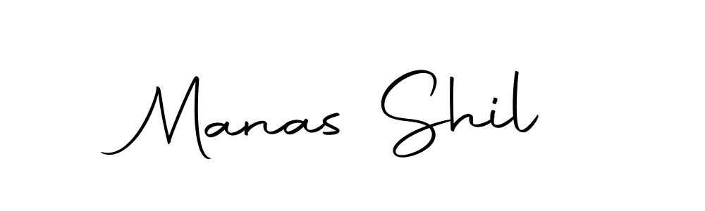 Use a signature maker to create a handwritten signature online. With this signature software, you can design (Autography-DOLnW) your own signature for name Manas Shil. Manas Shil signature style 10 images and pictures png