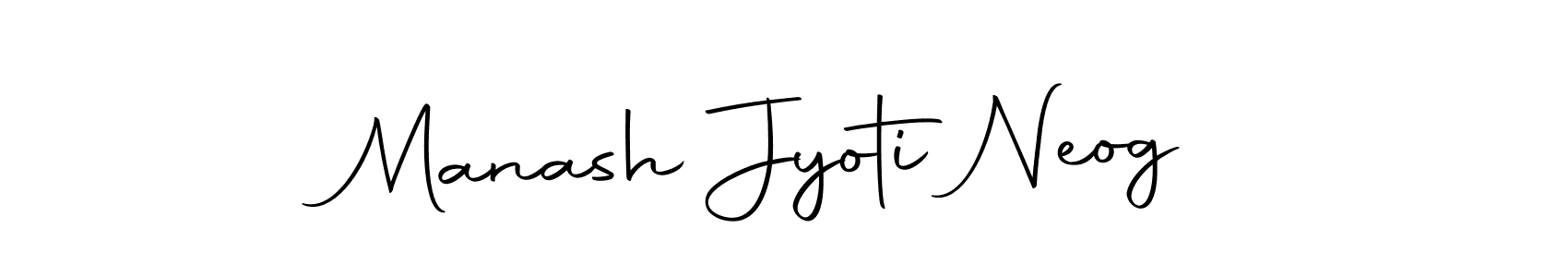 Use a signature maker to create a handwritten signature online. With this signature software, you can design (Autography-DOLnW) your own signature for name Manash Jyoti Neog. Manash Jyoti Neog signature style 10 images and pictures png