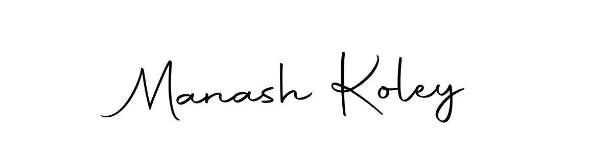 You should practise on your own different ways (Autography-DOLnW) to write your name (Manash Koley) in signature. don't let someone else do it for you. Manash Koley signature style 10 images and pictures png