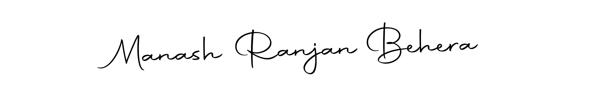 Design your own signature with our free online signature maker. With this signature software, you can create a handwritten (Autography-DOLnW) signature for name Manash Ranjan Behera. Manash Ranjan Behera signature style 10 images and pictures png