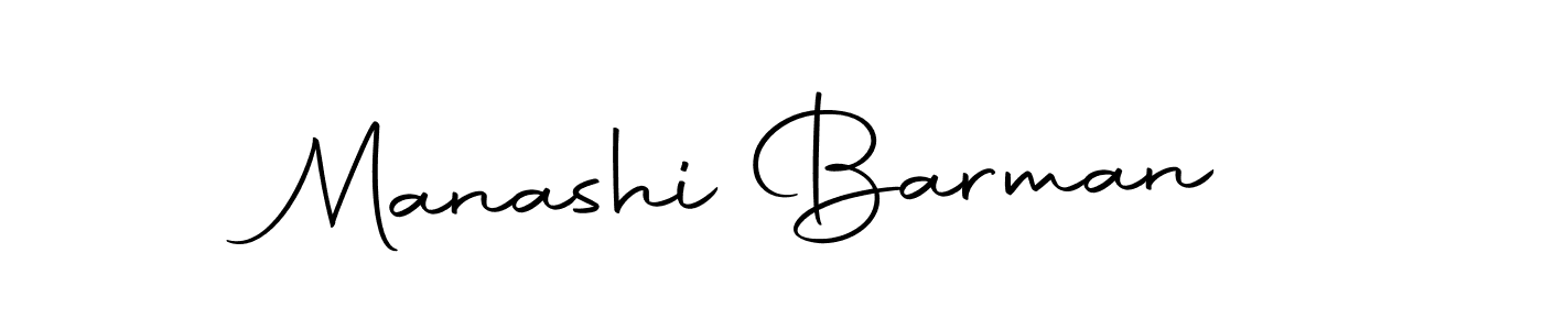 How to make Manashi Barman name signature. Use Autography-DOLnW style for creating short signs online. This is the latest handwritten sign. Manashi Barman signature style 10 images and pictures png