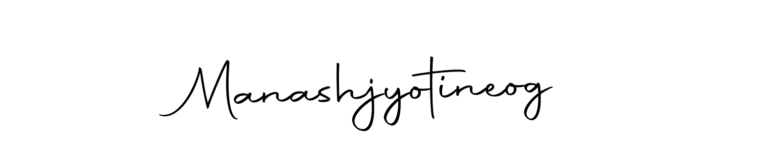 How to make Manashjyotineog name signature. Use Autography-DOLnW style for creating short signs online. This is the latest handwritten sign. Manashjyotineog signature style 10 images and pictures png