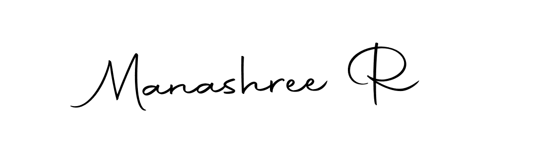 It looks lik you need a new signature style for name Manashree R. Design unique handwritten (Autography-DOLnW) signature with our free signature maker in just a few clicks. Manashree R signature style 10 images and pictures png