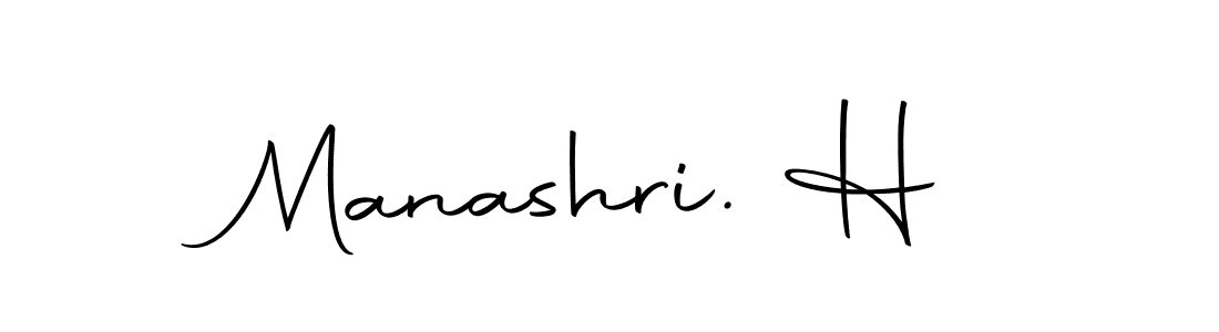 How to make Manashri. H name signature. Use Autography-DOLnW style for creating short signs online. This is the latest handwritten sign. Manashri. H signature style 10 images and pictures png