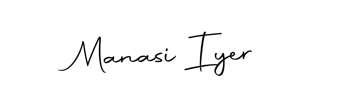 How to make Manasi Iyer signature? Autography-DOLnW is a professional autograph style. Create handwritten signature for Manasi Iyer name. Manasi Iyer signature style 10 images and pictures png