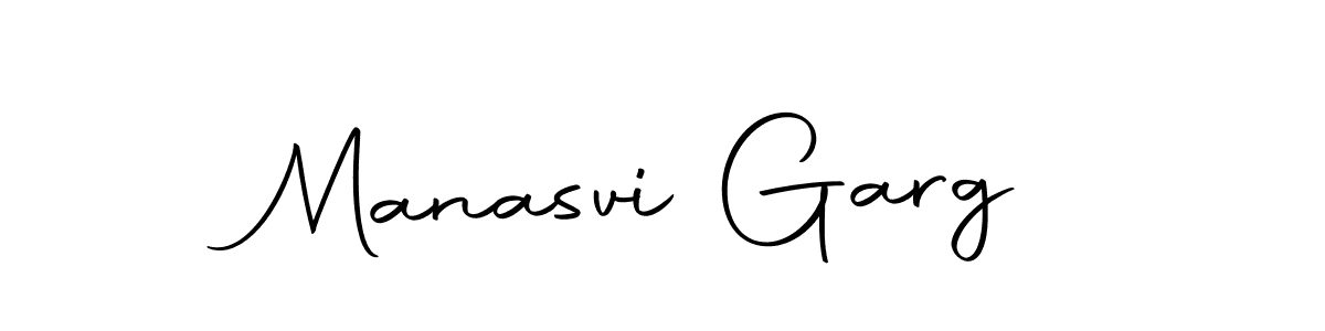 Make a beautiful signature design for name Manasvi Garg. With this signature (Autography-DOLnW) style, you can create a handwritten signature for free. Manasvi Garg signature style 10 images and pictures png