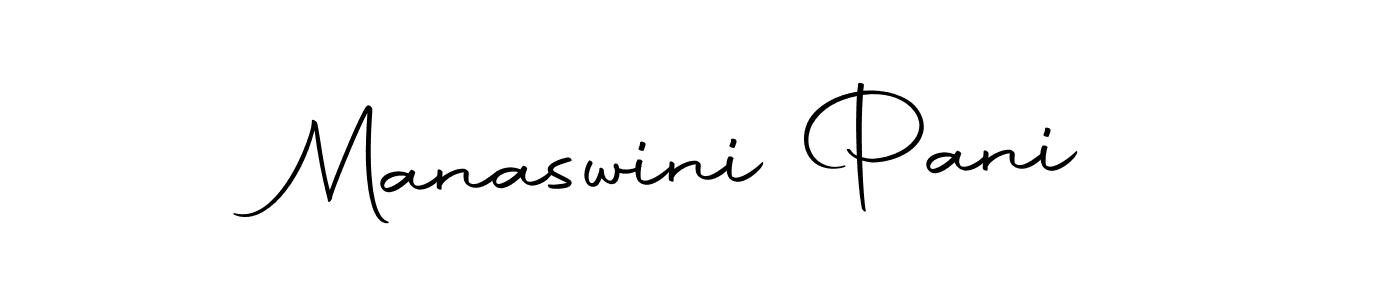 Here are the top 10 professional signature styles for the name Manaswini Pani. These are the best autograph styles you can use for your name. Manaswini Pani signature style 10 images and pictures png
