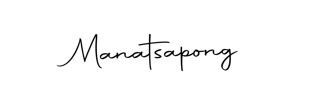 Create a beautiful signature design for name Manatsapong. With this signature (Autography-DOLnW) fonts, you can make a handwritten signature for free. Manatsapong signature style 10 images and pictures png