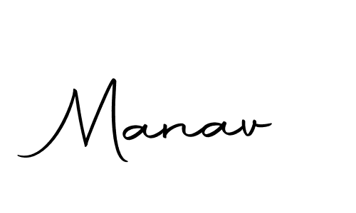 Make a beautiful signature design for name Manav. With this signature (Autography-DOLnW) style, you can create a handwritten signature for free. Manav signature style 10 images and pictures png