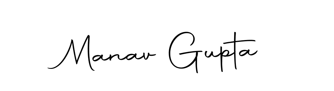How to make Manav Gupta name signature. Use Autography-DOLnW style for creating short signs online. This is the latest handwritten sign. Manav Gupta signature style 10 images and pictures png