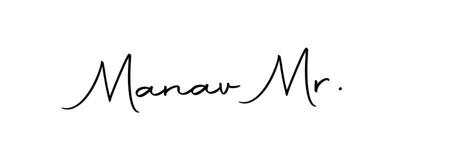 How to make Manav Mr. signature? Autography-DOLnW is a professional autograph style. Create handwritten signature for Manav Mr. name. Manav Mr. signature style 10 images and pictures png