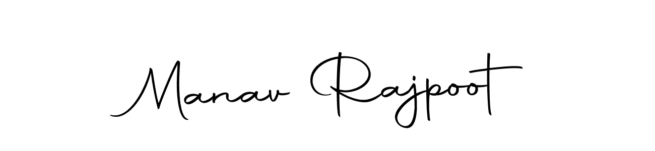 Use a signature maker to create a handwritten signature online. With this signature software, you can design (Autography-DOLnW) your own signature for name Manav Rajpoot. Manav Rajpoot signature style 10 images and pictures png