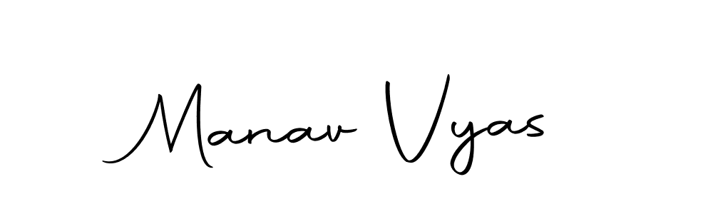 Make a beautiful signature design for name Manav Vyas. Use this online signature maker to create a handwritten signature for free. Manav Vyas signature style 10 images and pictures png