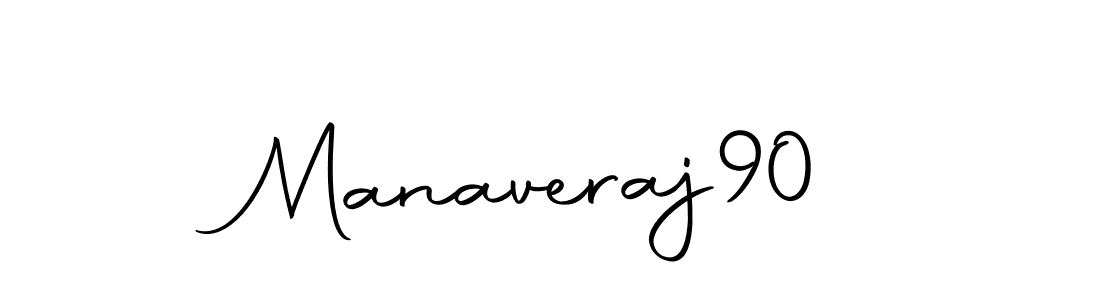 The best way (Autography-DOLnW) to make a short signature is to pick only two or three words in your name. The name Manaveraj90 include a total of six letters. For converting this name. Manaveraj90 signature style 10 images and pictures png