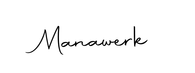 Create a beautiful signature design for name Manawerk. With this signature (Autography-DOLnW) fonts, you can make a handwritten signature for free. Manawerk signature style 10 images and pictures png