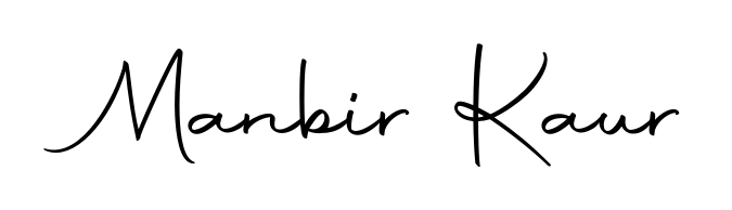 Style your name Manbir Kaur with confidence using Autography-DOLnW signature design. Simple, elegant, and ready for immediate document use. Manbir Kaur signature style 10 images and pictures png