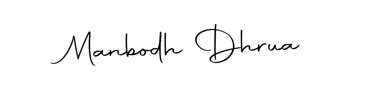 Make a beautiful signature design for name Manbodh Dhrua. Use this online signature maker to create a handwritten signature for free. Manbodh Dhrua signature style 10 images and pictures png