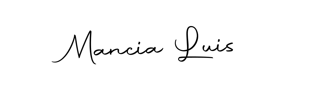 This is the best signature style for the Mancia Luis name. Also you like these signature font (Autography-DOLnW). Mix name signature. Mancia Luis signature style 10 images and pictures png