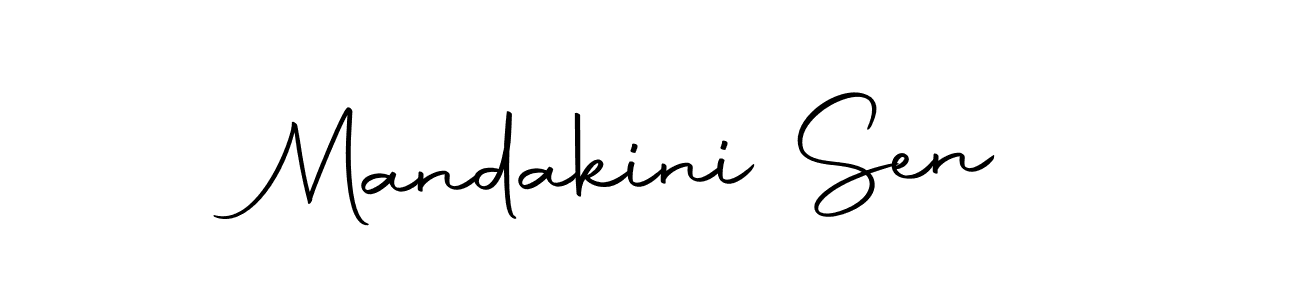 How to make Mandakini Sen name signature. Use Autography-DOLnW style for creating short signs online. This is the latest handwritten sign. Mandakini Sen signature style 10 images and pictures png