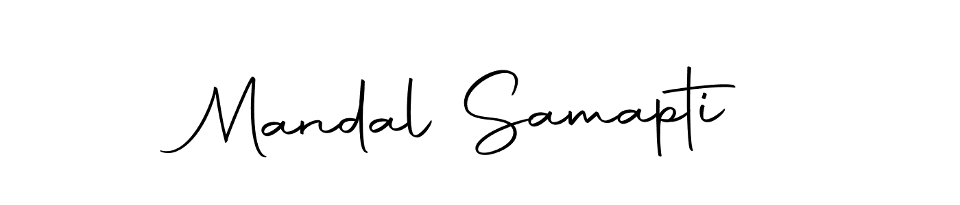 Design your own signature with our free online signature maker. With this signature software, you can create a handwritten (Autography-DOLnW) signature for name Mandal Samapti. Mandal Samapti signature style 10 images and pictures png