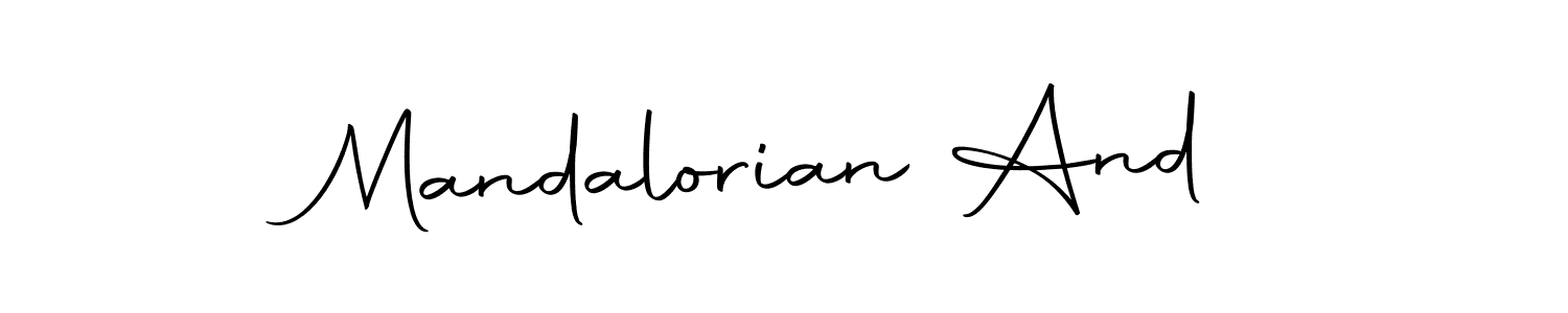 You should practise on your own different ways (Autography-DOLnW) to write your name (Mandalorian And) in signature. don't let someone else do it for you. Mandalorian And signature style 10 images and pictures png