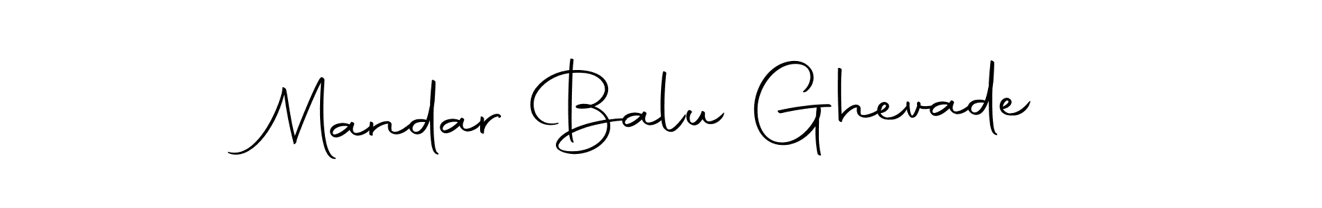 Mandar Balu Ghevade stylish signature style. Best Handwritten Sign (Autography-DOLnW) for my name. Handwritten Signature Collection Ideas for my name Mandar Balu Ghevade. Mandar Balu Ghevade signature style 10 images and pictures png