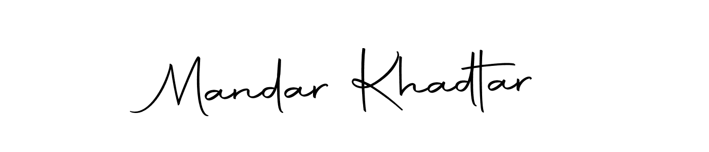 Similarly Autography-DOLnW is the best handwritten signature design. Signature creator online .You can use it as an online autograph creator for name Mandar Khadtar. Mandar Khadtar signature style 10 images and pictures png