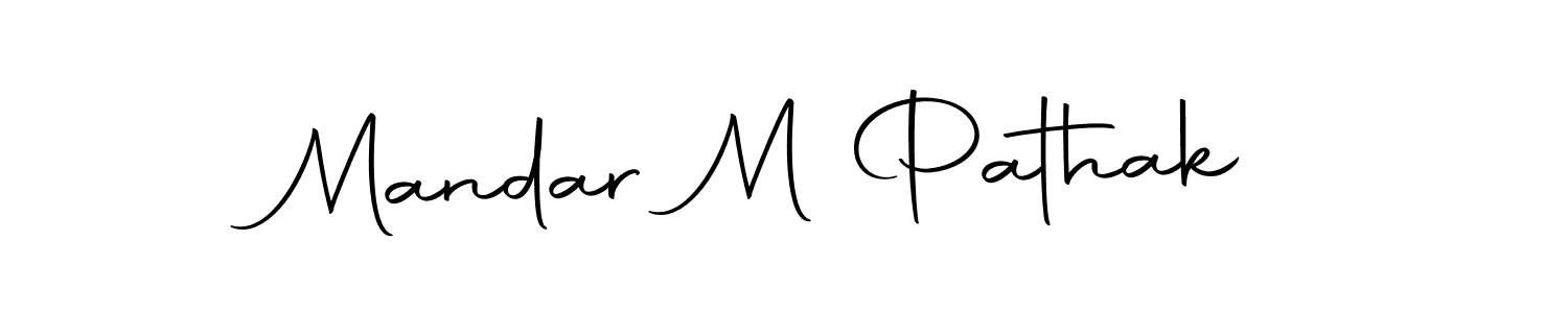 Mandar M Pathak stylish signature style. Best Handwritten Sign (Autography-DOLnW) for my name. Handwritten Signature Collection Ideas for my name Mandar M Pathak. Mandar M Pathak signature style 10 images and pictures png