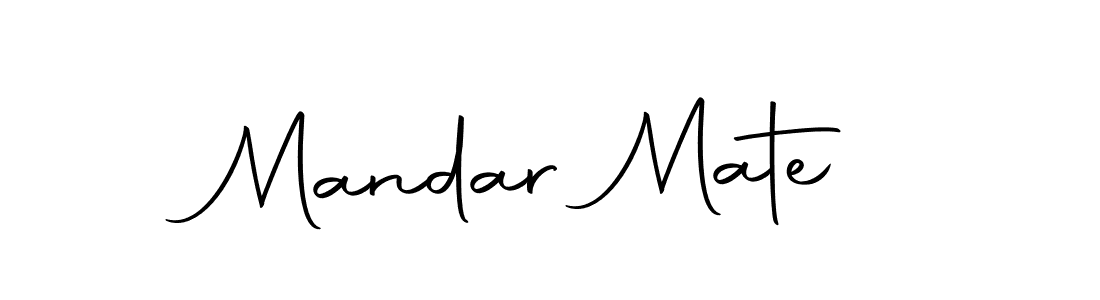 You can use this online signature creator to create a handwritten signature for the name Mandar Mate. This is the best online autograph maker. Mandar Mate signature style 10 images and pictures png