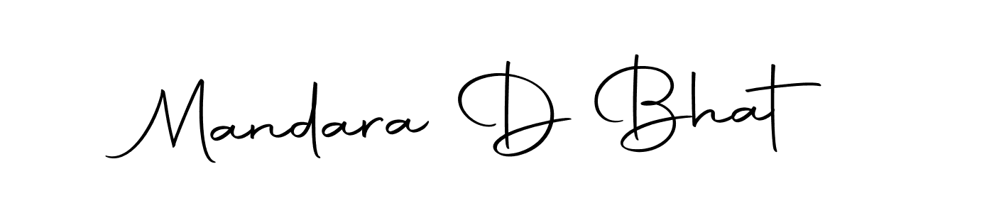 You should practise on your own different ways (Autography-DOLnW) to write your name (Mandara D Bhat) in signature. don't let someone else do it for you. Mandara D Bhat signature style 10 images and pictures png