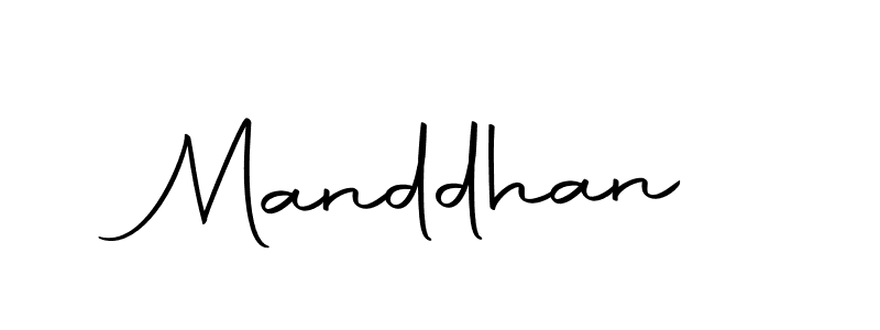 You should practise on your own different ways (Autography-DOLnW) to write your name (Manddhan) in signature. don't let someone else do it for you. Manddhan signature style 10 images and pictures png