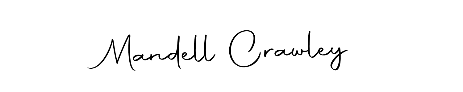 Similarly Autography-DOLnW is the best handwritten signature design. Signature creator online .You can use it as an online autograph creator for name Mandell Crawley. Mandell Crawley signature style 10 images and pictures png