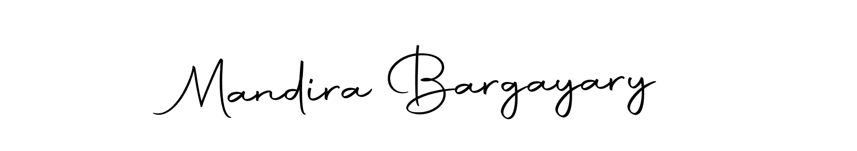 Make a short Mandira Bargayary signature style. Manage your documents anywhere anytime using Autography-DOLnW. Create and add eSignatures, submit forms, share and send files easily. Mandira Bargayary signature style 10 images and pictures png