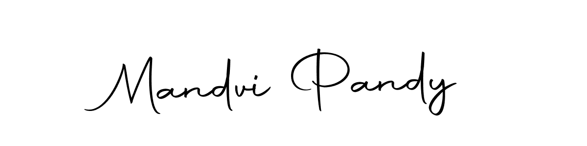 Design your own signature with our free online signature maker. With this signature software, you can create a handwritten (Autography-DOLnW) signature for name Mandvi Pandy. Mandvi Pandy signature style 10 images and pictures png