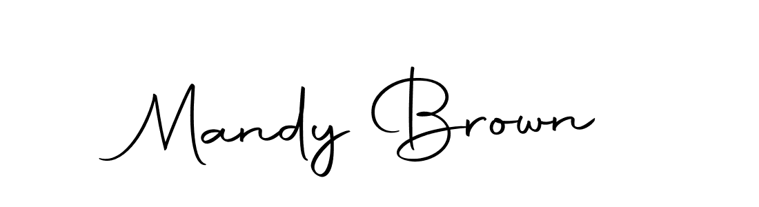 Create a beautiful signature design for name Mandy Brown. With this signature (Autography-DOLnW) fonts, you can make a handwritten signature for free. Mandy Brown signature style 10 images and pictures png