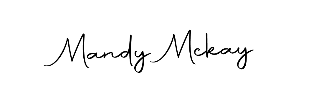 Mandy Mckay stylish signature style. Best Handwritten Sign (Autography-DOLnW) for my name. Handwritten Signature Collection Ideas for my name Mandy Mckay. Mandy Mckay signature style 10 images and pictures png