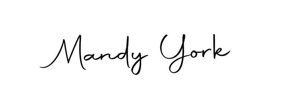 Mandy York stylish signature style. Best Handwritten Sign (Autography-DOLnW) for my name. Handwritten Signature Collection Ideas for my name Mandy York. Mandy York signature style 10 images and pictures png