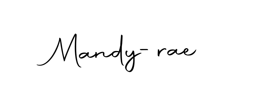 The best way (Autography-DOLnW) to make a short signature is to pick only two or three words in your name. The name Mandy-rae include a total of six letters. For converting this name. Mandy-rae signature style 10 images and pictures png